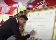 KPU NTT Deklarasi Kampanye Damai untuk Pemilihan Gubernur dan Wakil Gubernur 2024