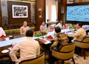 Presiden Prabowo Subianto Terima Kunjungan Jusuf Kalla dan Menteri Pertanian Amran Sulaiman untuk Bahas Produksi Beras dan Stabilitas Harga Menjelang Ramadan