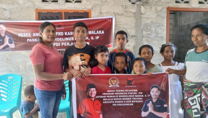Wendi Nahak Hadirkan 157 Beasiswa PIP untuk Anak Perbatasan RI–RDTL!