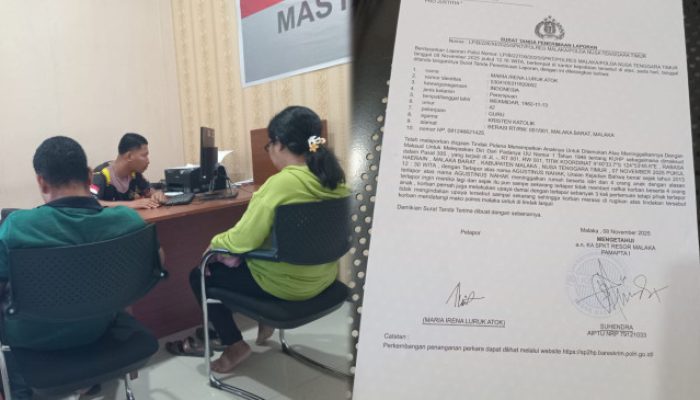 12 Tahun Tidak Menafkahi Istri dan Anak, Diduga Hidup Bersama WIL, Pj Desa Rabasa Haerain Dilaporkan ke Polisi!