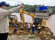 Presiden Prabowo Tinjau Pembangunan Jembatan Bailey Teupin Mane: Akses Vital Bireuen–Takengon Ditarget Pulih dalam Sepekan