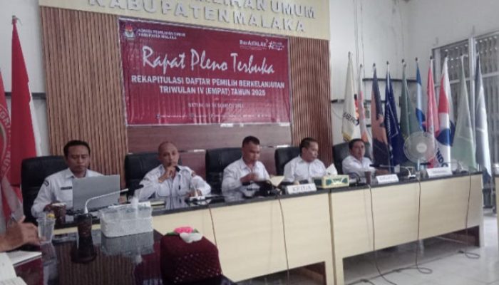 Data Pemilih Melonjak! KPU Malaka Umumkan Hasil Pleno DPK Triwulan Empat