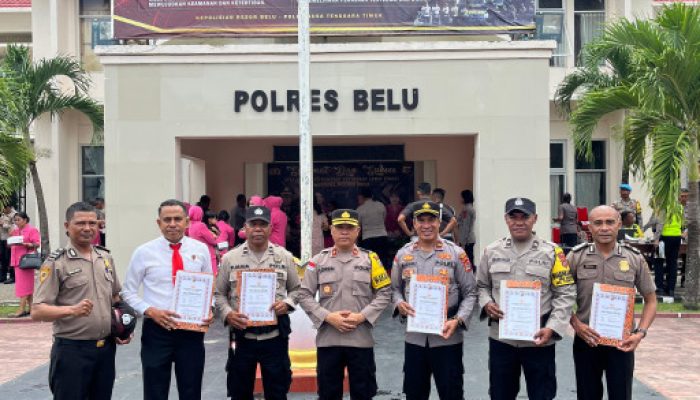 Aksi Cepat dan Humanis! Kapolres Belu Ganjar Personel Polsek Tasifeto Barat atas Keberhasilan Temukan Anak Hilang