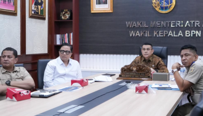 Wamen Ossy Paparkan Dukungan ATR/BPN dalam Rakor Percepatan Rehabilitasi dan Rekonstruksi Pascabencana di Sumatra