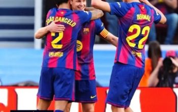 Barcelona Menari di Camp Nou: Kemenangan 3-0 atas Levante, Rebut Puncak La Liga