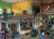 TNI di Garda Timur: Tiga Pos Yonarmed 12 Kostrad Mengabdi untuk Generasi Perbatasan