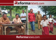 Camat Malaka Timur Bersama Kades Raiulun dan Kusa Siap Bangun Gedung Darurat SD Nekto Kelas Jauh Ninma