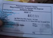 Pasar Motamasin Ramai Sejak Jumat Sore, Pedagang Keluhkan Karcis Retribusi Tanpa Tanggal dan Tanda Tangan