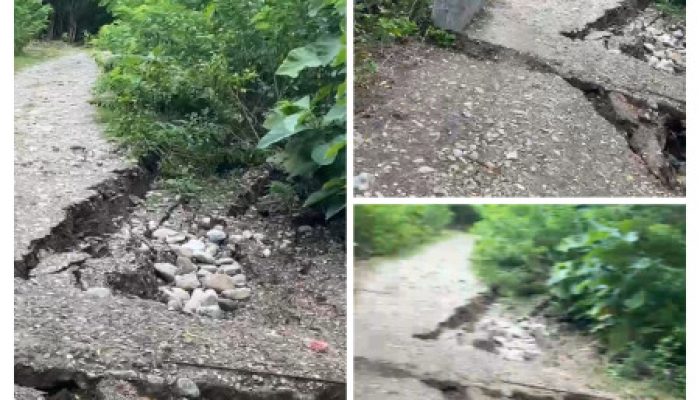 Deker Ambruk Akibat Longsor, Akses Jalan Raakfau di Desa Babulu Lumpuh, Warga Minta Tindakan Cepat Pemerintah Kabupaten Malaka