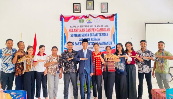 Mandat Baru, Komitmen Besar! Kepala SMAK STAR Raimanuk Siap Cetak Generasi Unggul