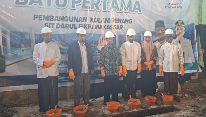 SIT Darul Fikri Makassar Melangkah ke Level Internasional, Bangun Fasilitas Kolam Renang Baru