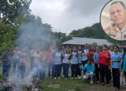 Polsek Lasiolat Bersama PGRI dan Pemerintah Kecamatan Gelar Gerakan Sadar Sampah di Pasar Fatulotu