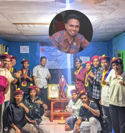 Perkuat Tata Kelola Organisasi, Frederikus Seran Bekali Fungsionaris PMKRI Atambua Materi Kesekretariatan