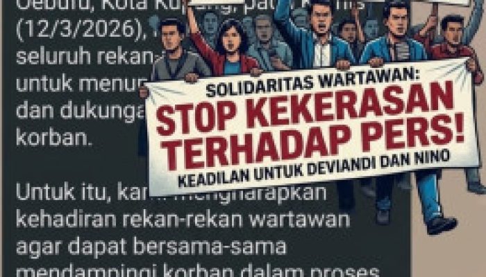 Oknum Polisi Diduga Aniaya dan Rampas Motor Wartawan di Kupang, SMSI NTT Desak Kapolda Usut Tuntas