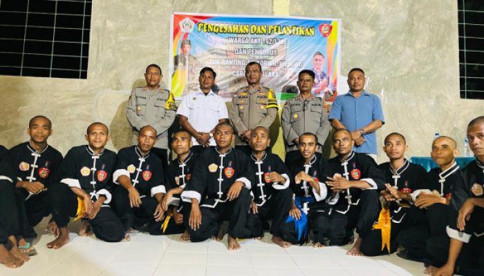 Ketua IKSPI Kera Sakti Cabang Malaka Lantik Pengurus Sub Ranting se-Wewiku, Tegaskan Komitmen Jaga Kamtibmas