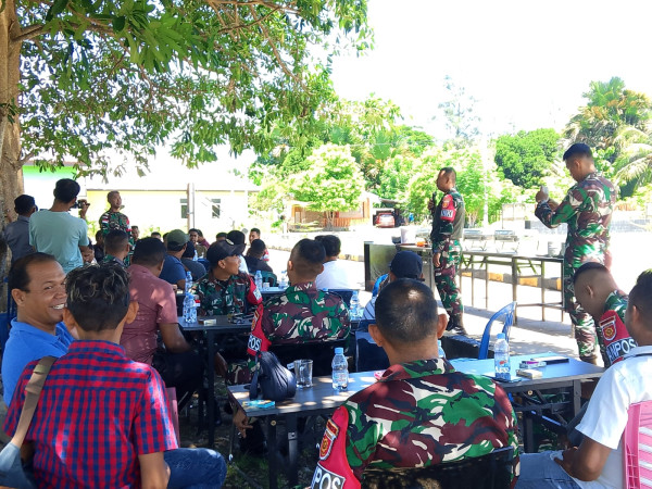 Ngopi Bareng Katong Basodara: Kolaborasi Jurnalis dan TNI di Perbatasan, Perkuat Persaudaraan dan Informasi