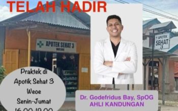 Akses Kesehatan Ibu Kian Dekat, Dokter Spesialis Kandungan Mulai Praktik di Apotek Sehat 3 Weoe