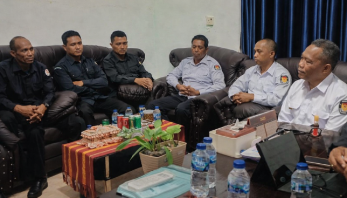 Bawaslu Malaka Sambangi KPU, Bahas Pemetaan Dapil dan Peluang Penambahan Kursi DPRD