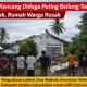 Angin Kencang Diduga Puting Beliung Terjang Wederok, Rumah Warga Rusak