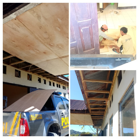 Warga Raimanuk Apresiasi Langkah Cepat Polres Belu dan Polsek Raimanuk Benahi Gedung Mako Polsek