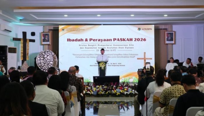 Nusron Wahid: Indonesia Butuh “Kebangkitan Paskah” dalam Pelayanan dan Pengabdian