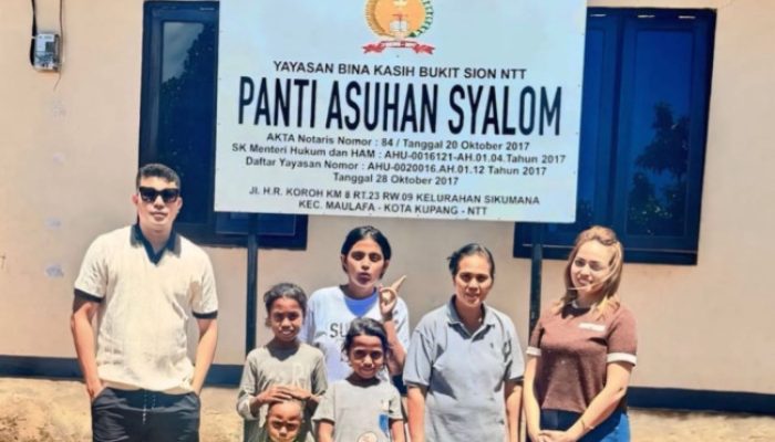Aksi Nyata Penuh Kepedulian, Miss Charity International 2023 Berbagi Kasih di Panti Asuhan Syalom Kupang