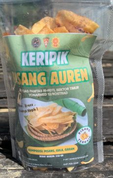 Keripik Pisang “Auren” dari Perbatasan RI–RDTL: Cita Rasa Lokal, Sentuhan TNI Yonarmed 12 Kostrad Sektor Timur