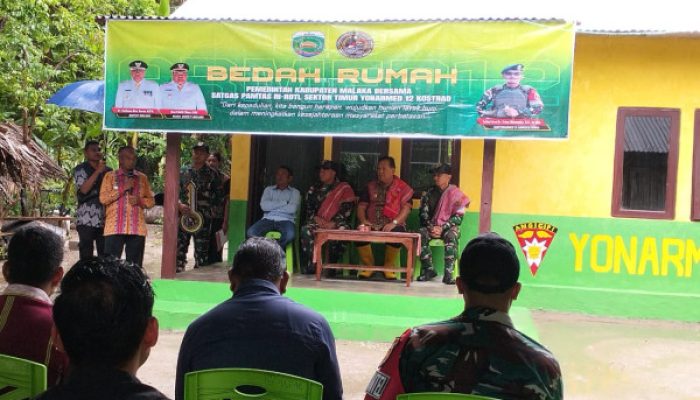 Sinergi Pemda Malaka–TNI, Rumah Nenek Maria Bano Disulap Jadi Hunian Layak Huni