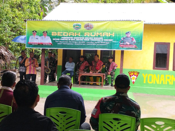 Sinergi Pemda Malaka–TNI, Rumah Nenek Maria Bano Disulap Jadi Hunian Layak Huni