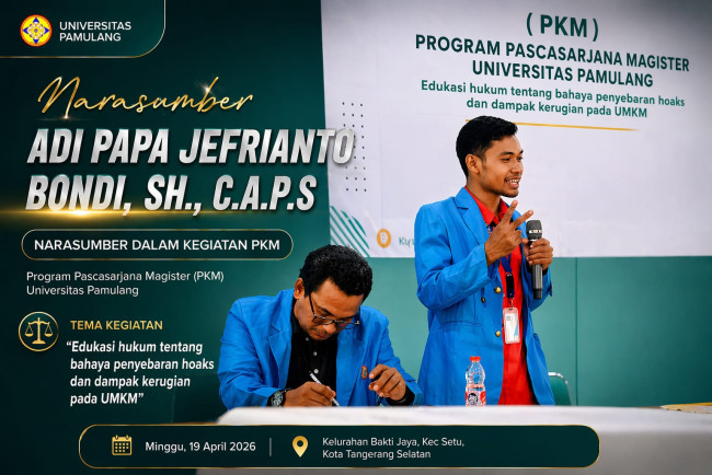 Langkah Kecil yang Menjadi Sejarah: Hukum, Pengabdian, dan Ketahanan UMKM di Era Digital