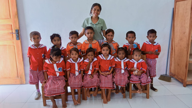 PAUD Uma Tolu Jadi Langkah Awal Pendidikan Anak Usia Dini di Dusun Maurae