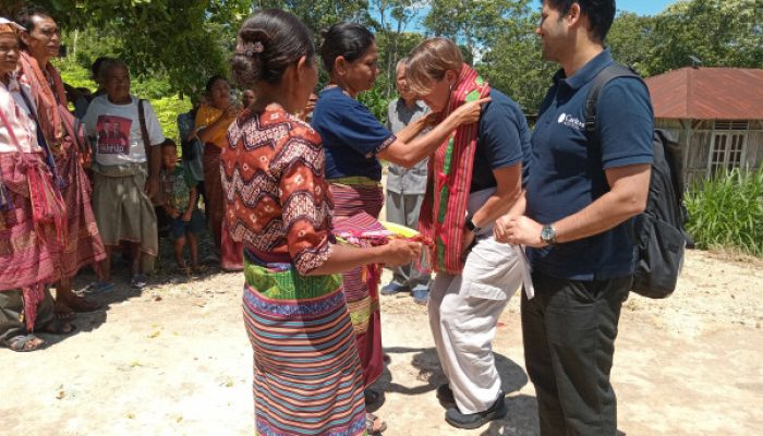 Caritas Australia Tinjau Program YMTM di Desa Nauke Kusa, Dorong Kemandirian Masyarakat