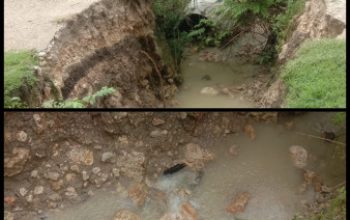 Jalan Putus Total di Desa Lotas TTS, Warga Terpaksa Putar Jauh Jual Hasil Kebun, Janji Penanganan Darurat Belum Terealisasi