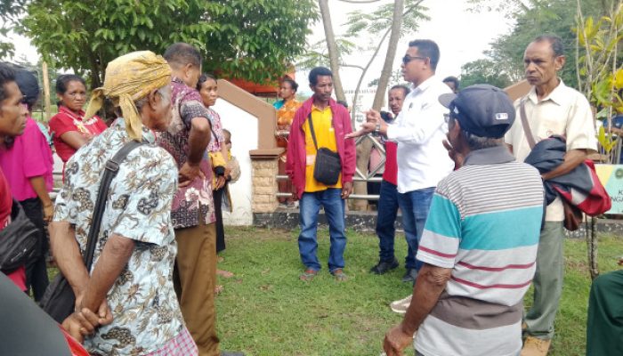 Sengketa Tanah SMA Negeri Perbatasan Lamaknen Selatan, Kepala Suku Raokata Leon Minta Pembangunan Dihentikan