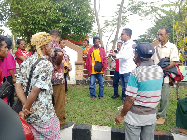 Sengketa Tanah SMA Negeri Perbatasan Lamaknen Selatan, Kepala Suku Raokata Leon Minta Pembangunan Dihentikan