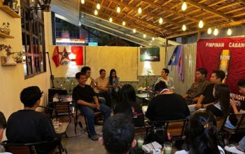 CIPAYUNG Plus Sintang Gelar Nobar dan Diskusi Hari Buruh Internasional, Sekaligus Launching Forum Mengakar