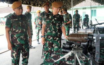 Danpussen Armed Turun Langsung ke Yonarmed 11 Kostrad, Tegaskan Disiplin dan Kesiapan Prajurit