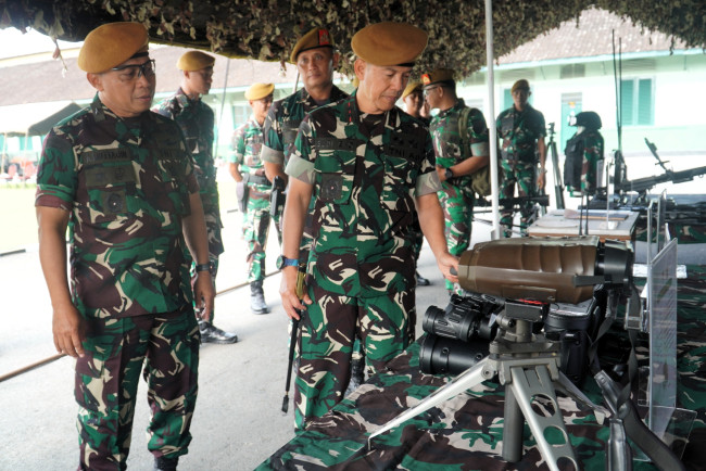 Danpussen Armed Turun Langsung ke Yonarmed 11 Kostrad, Tegaskan Disiplin dan Kesiapan Prajurit