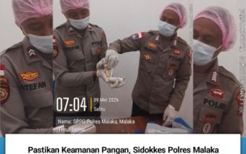 “Pastikan Makanan Aman Dikonsumsi, Sidokkes Polres Malaka Periksa Dapur SPPG Yayasan Kemala Bhayangkari”