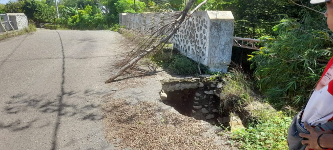 Jembatan Penghubung RI–Timor Leste di Kobalima Nyaris Putus, Warga Minta Penanganan Darurat
