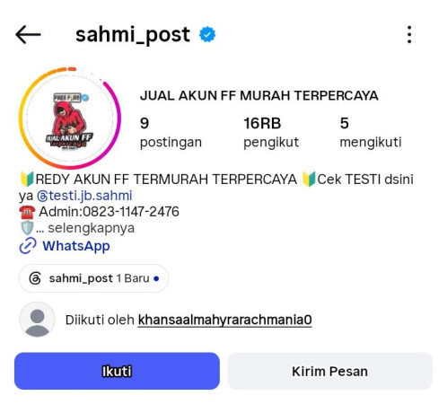 Tergiur Akun Free Fire Murah, Siswi 14 Tahun di Makassar Mengaku Jadi Korban Dugaan Penipuan Online