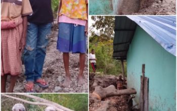 Pasangan Lansia di Lamaknen Berjuang Sendiri Hadapi Longsor, Minta Perhatian Pemerintah