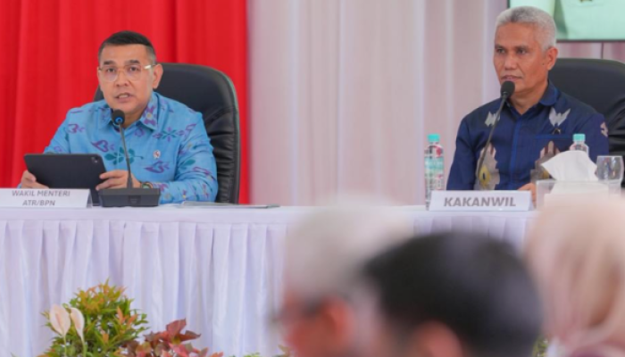50 Persen Bidang Tanah di Sulteng Sudah Bersertipikat, Wamen Ossy Sebut Bukti Daerah Terus Bertumbuh