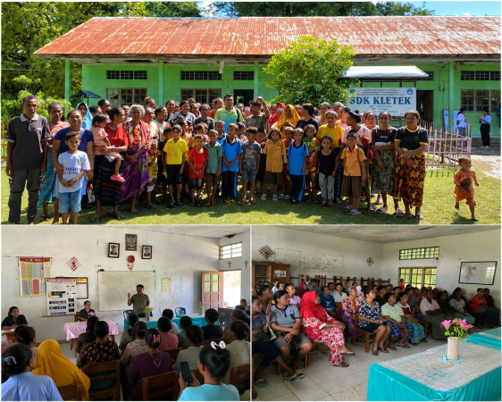 Dari Keluarga Sederhana, Paskalis Nahak Menjelma Jadi Pejuang Pendidikan untuk Anak-Anak Malaka