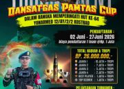 Dansatgas Pamtas Cup 2026 Jadi Kado HUT ke-64 Yonarmed 12 Kostrad untuk Masyarakat Perbatasan