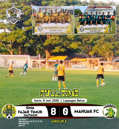 Putra Haitimuk Tundukkan Trio Lekekun FC, SMA Fajar Timur Pesta Delapan Gol pada Lanjutan Novanto Cup III
