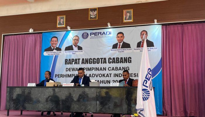 Melkianus Conterius Seran Bawa DPC PERADI Atambua Selangkah Lebih Maju, RAC 2026 Pertama Digelar di NTT