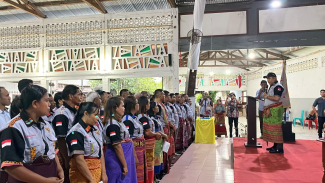 Pelantikan BETA Timor Di Malaka Berlangsung Khidmat : Gerakan Kemanusiaan diperkuat Dengan Semangat Melayani Dari Hati