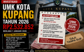 Diduga Upah di Bawah UMK, Sejumlah Pekerja CV NAM Kota Kupang Keluhkan Kebijakan Internal Perusahaan 4 Diduga Upah di Bawah UMK, Sejumlah Pekerja CV NAM Kota Kupang Keluhkan Kebijakan Internal Perusahaan