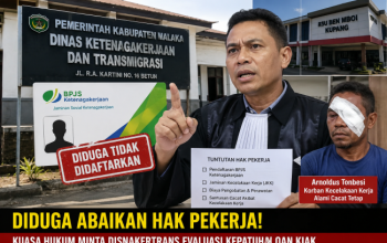Diduga Abaikan Hak Pekerja, Kuasa Hukum Minta Dinas Ketenagakerjaan dan Transmigrasi Evaluasi Kepatuhan Perusahaan Oan Kiak 4 Diduga Abaikan Hak Pekerja, Kuasa Hukum Minta Dinas Ketenagakerjaan dan Transmigrasi Evaluasi Kepatuhan Perusahaan Oan Kiak